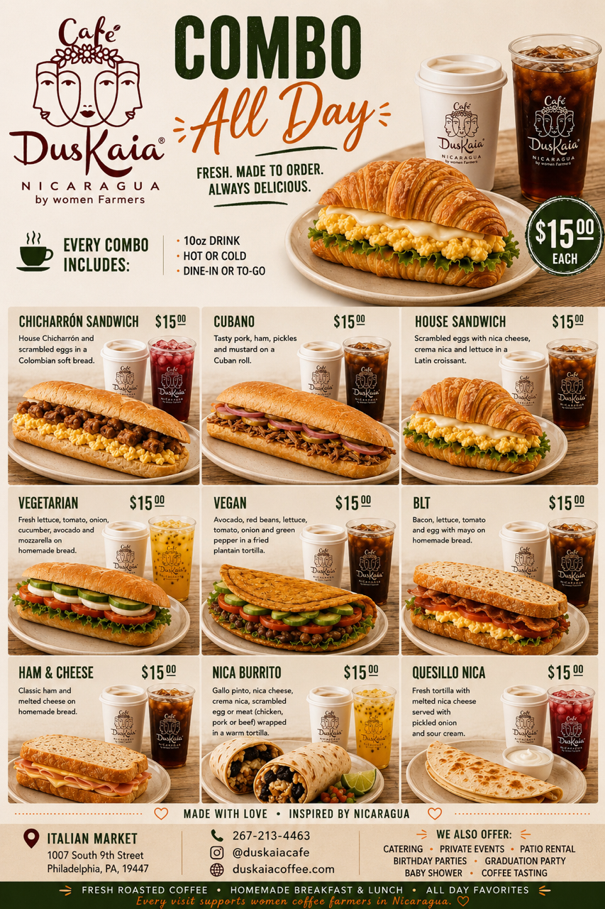  All Day Menu